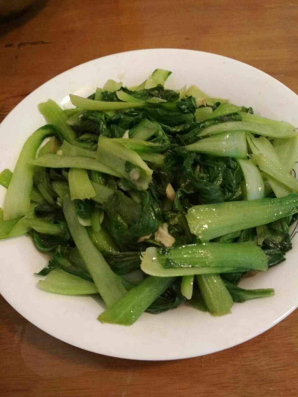 蒹葭苍苍做的家常炒青菜