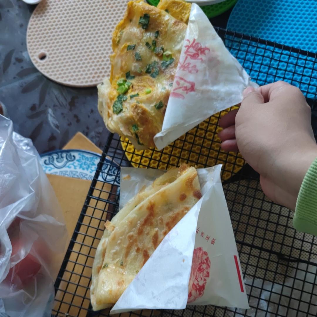 非常非常柔软的千层鸡蛋饼