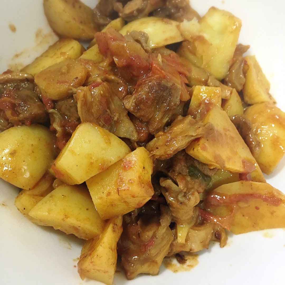土豆炖牛肉