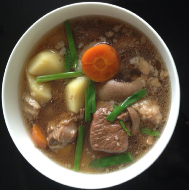 羊肉焖土豆
