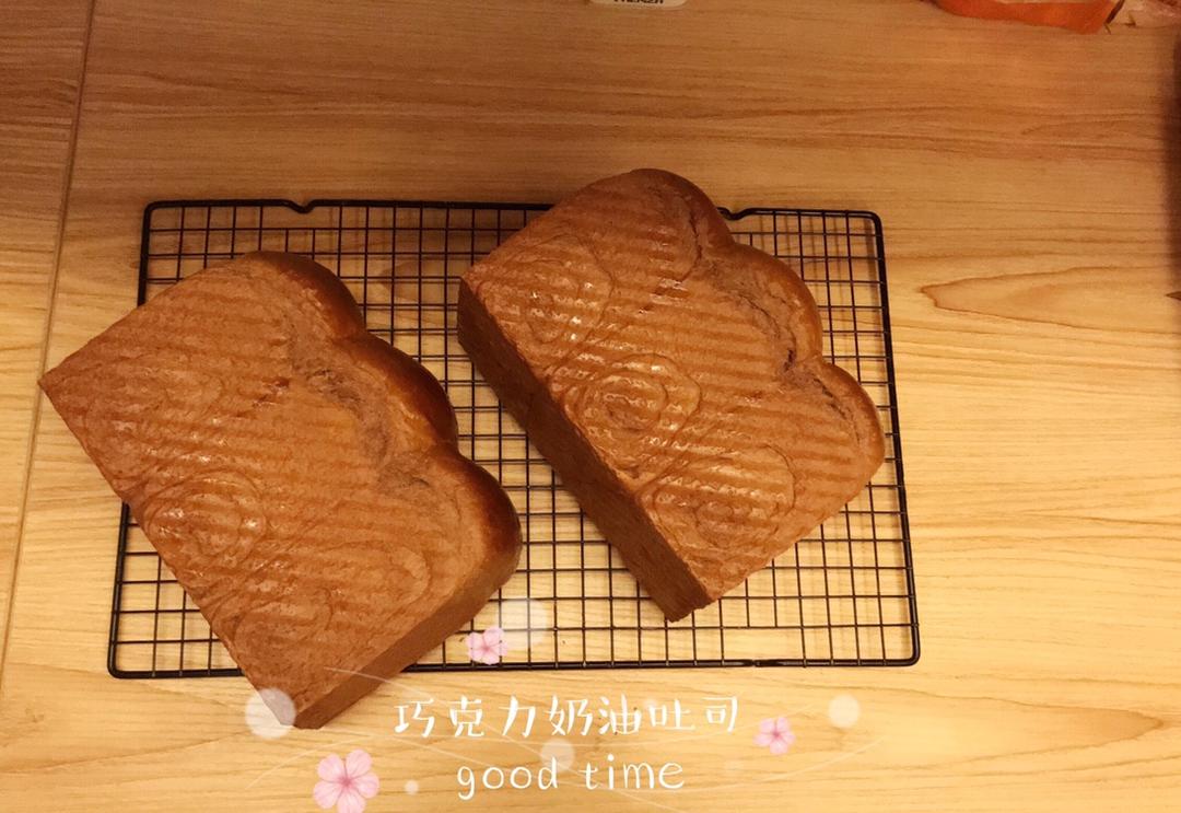 奶油巧克力吐司