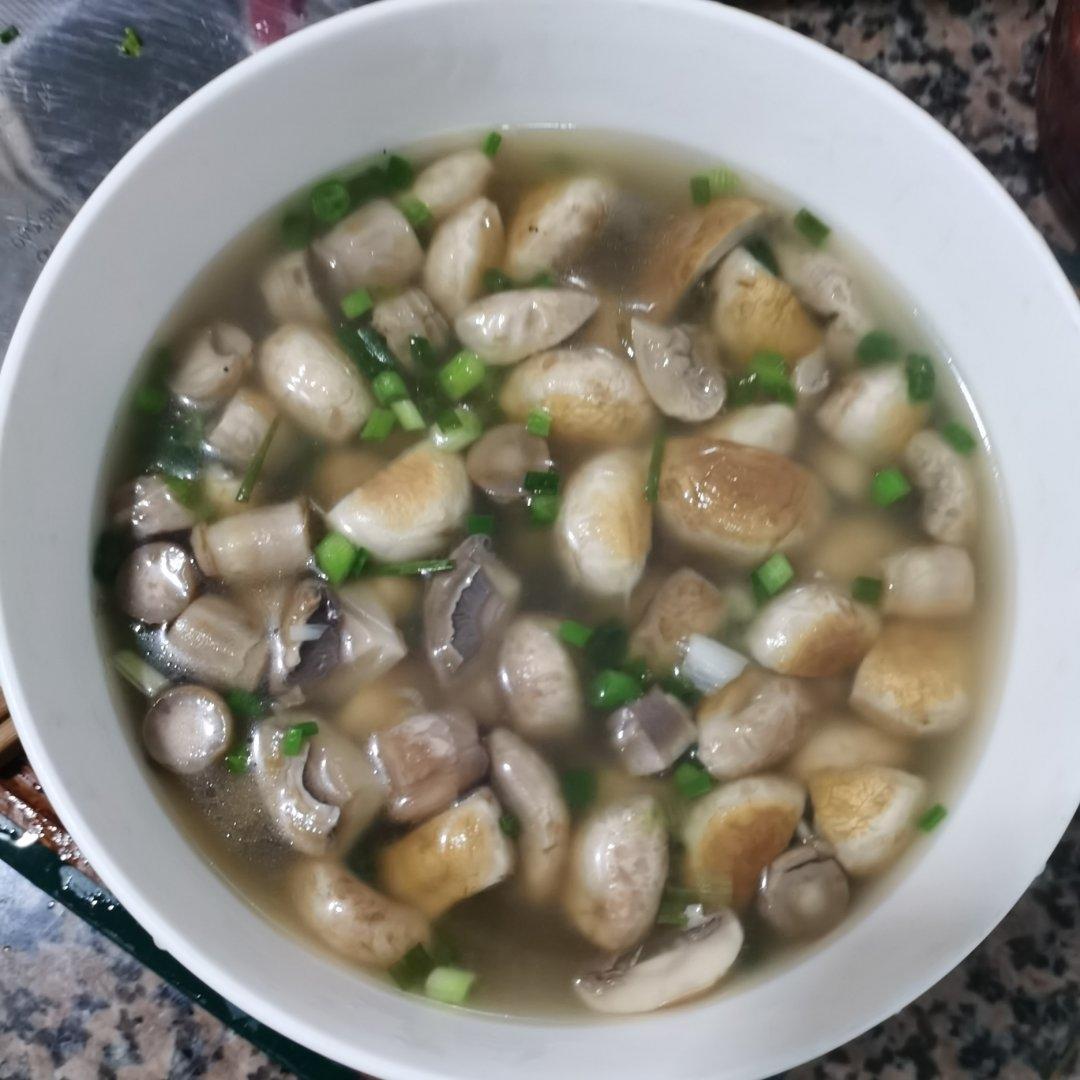 明明是素汤 却鲜得像鸡汤一样的「口蘑汤」