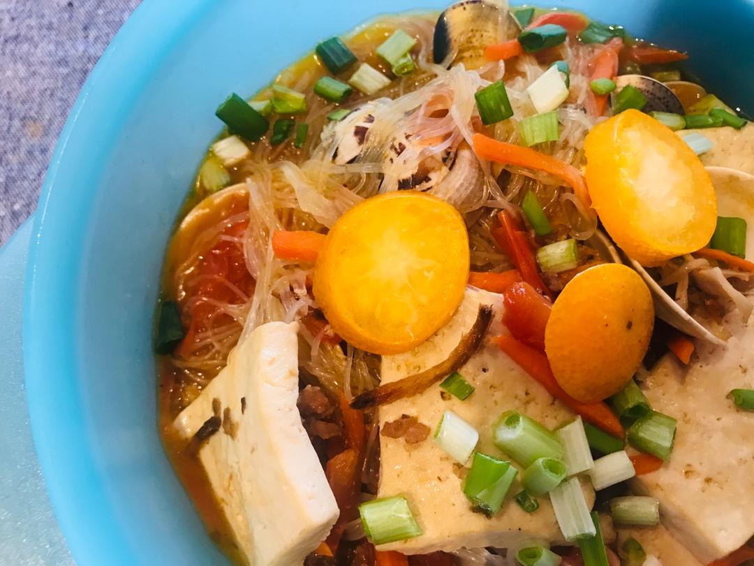 蛤蜊豆腐汤(减肥)