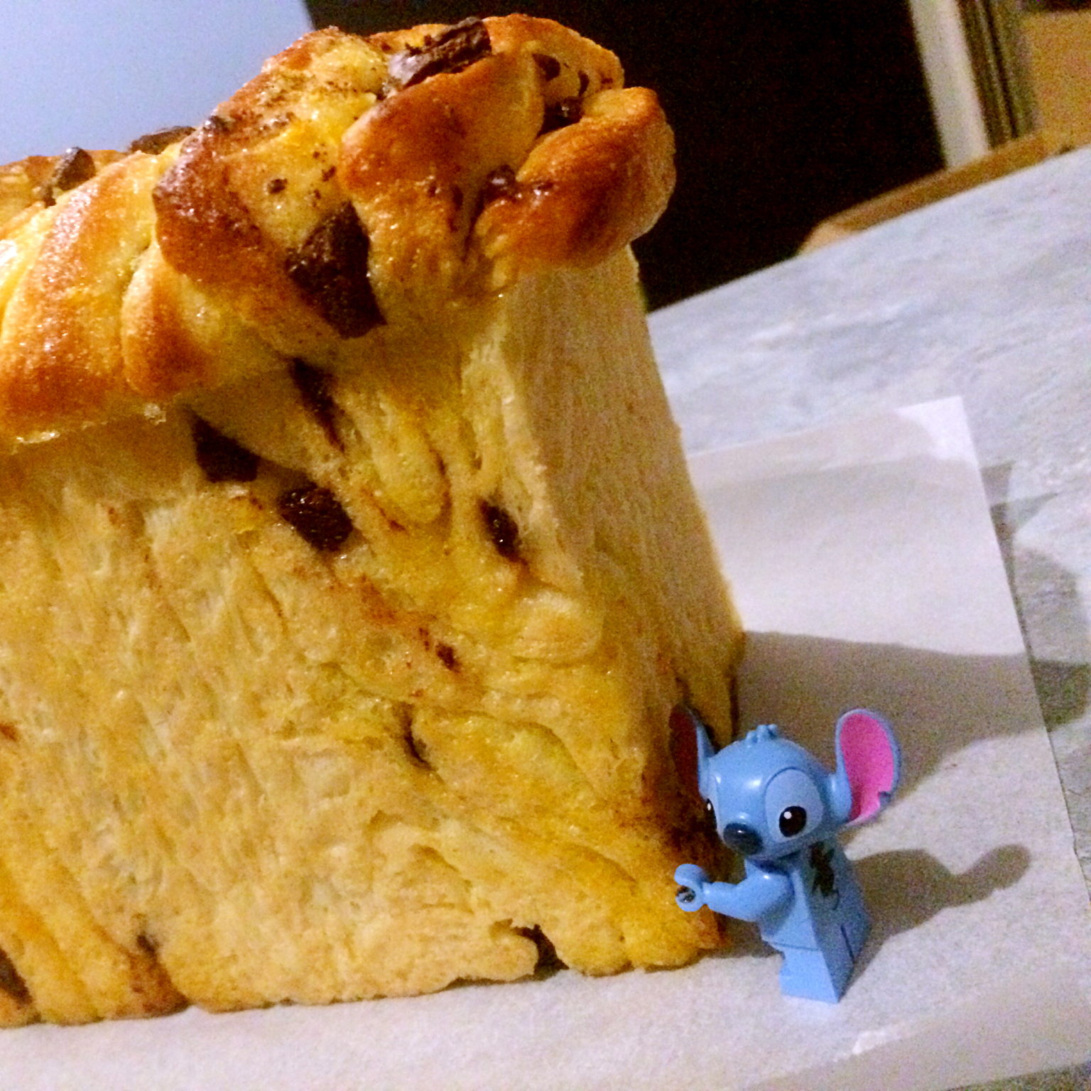 柔软香甜的鲜橙巧克力手撕面包