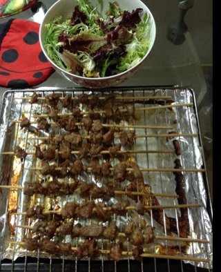 烤羊肉串儿