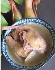乳鸽绿豆汤的做法 步骤4
