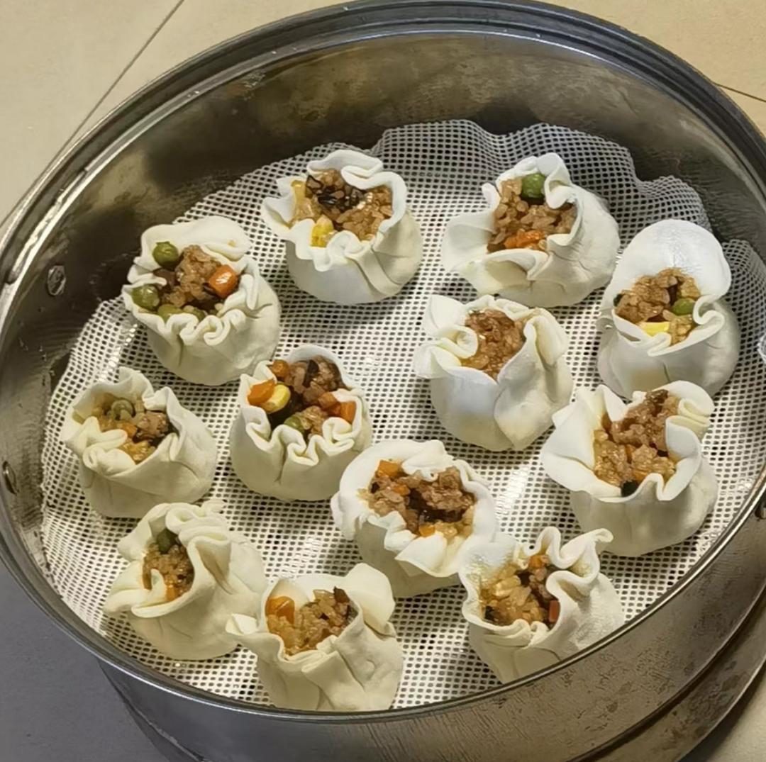 电饭锅版糯米烧麦