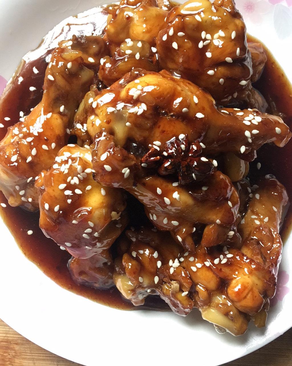 墨子1025做的清爽啤酒鸡翅根