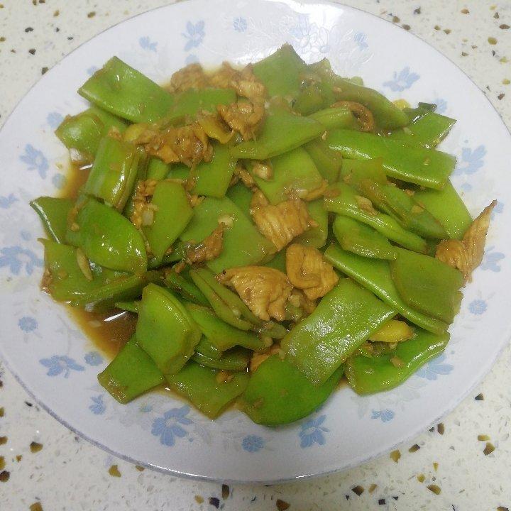 扁梅豆炒肉