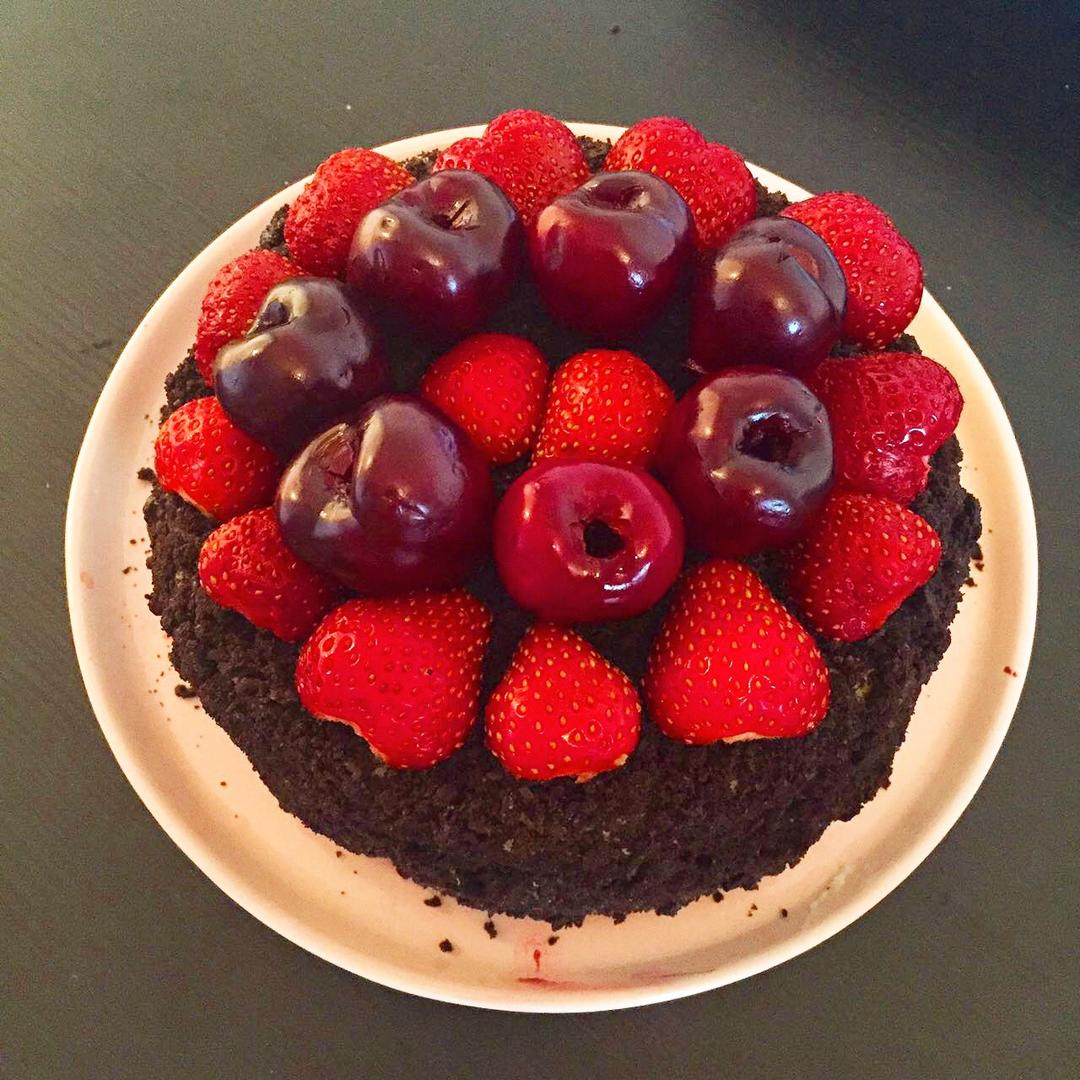 奥利奥水果奶油蛋糕