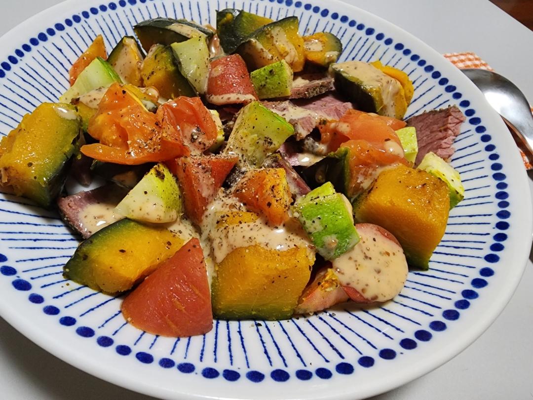 秋日谷物时蔬温沙拉💫