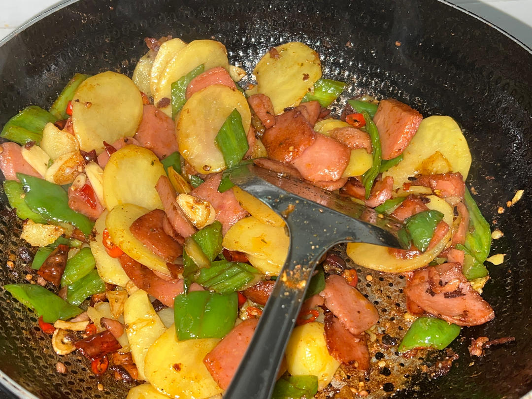 简单又下饭的干锅土豆片｜家常菜🔥