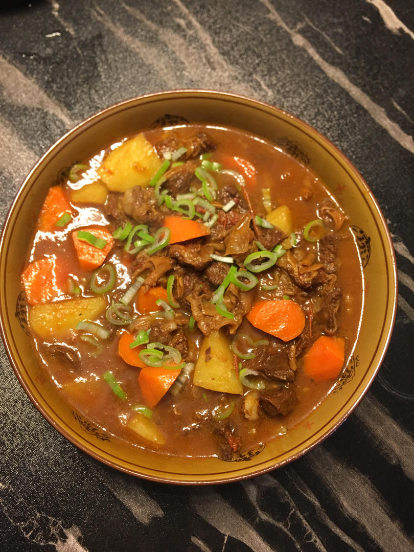 土豆炖牛肉