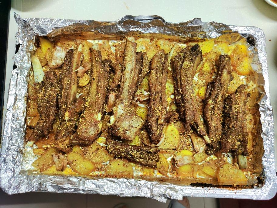 家庭烤箱秘制烤羊排