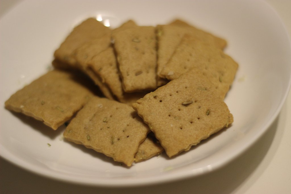 橄榄油迷迭香脆饼