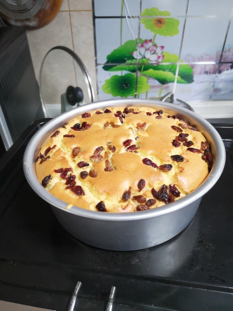 少油少糖8寸戚风蛋糕