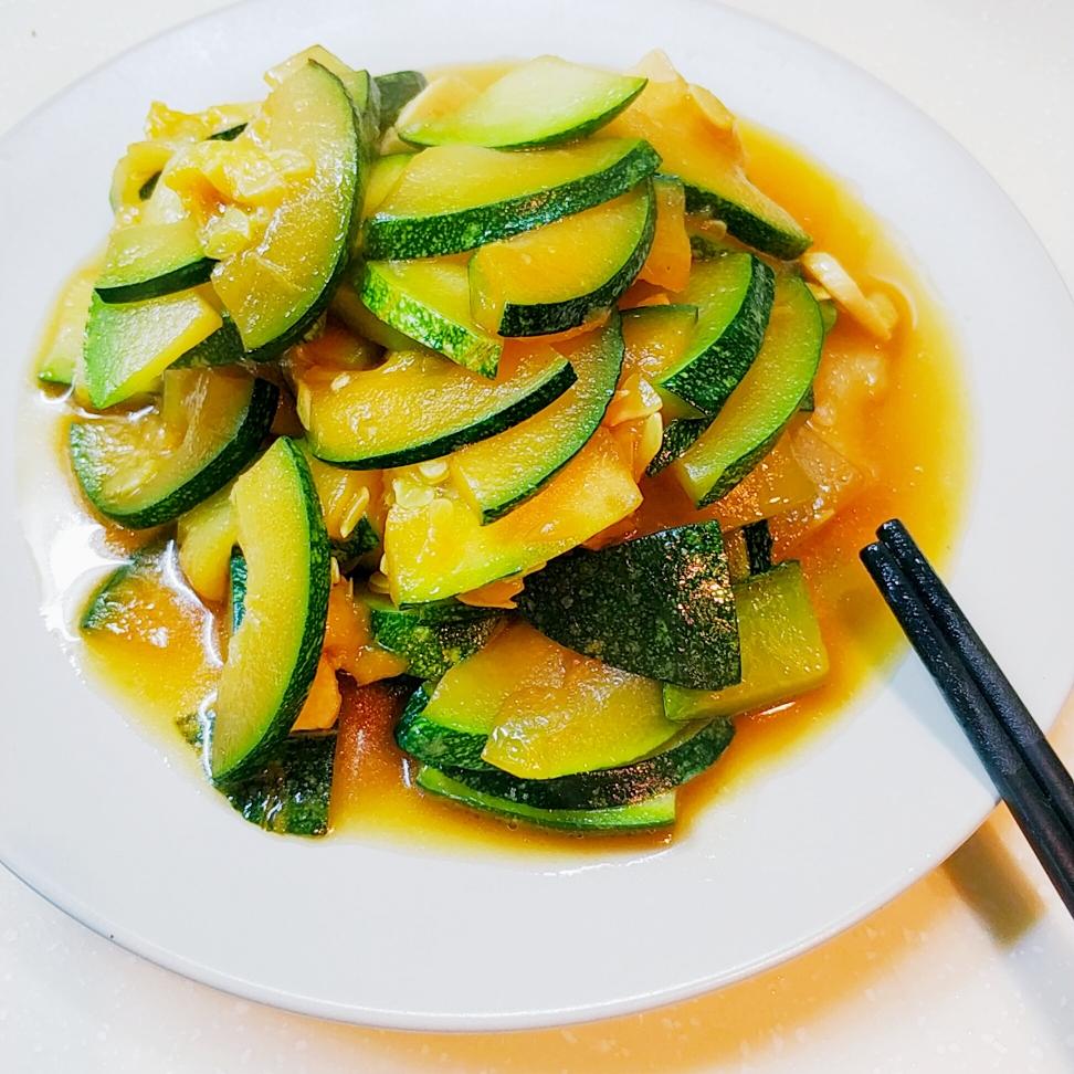 清炒菜南瓜(倭瓜)的做法