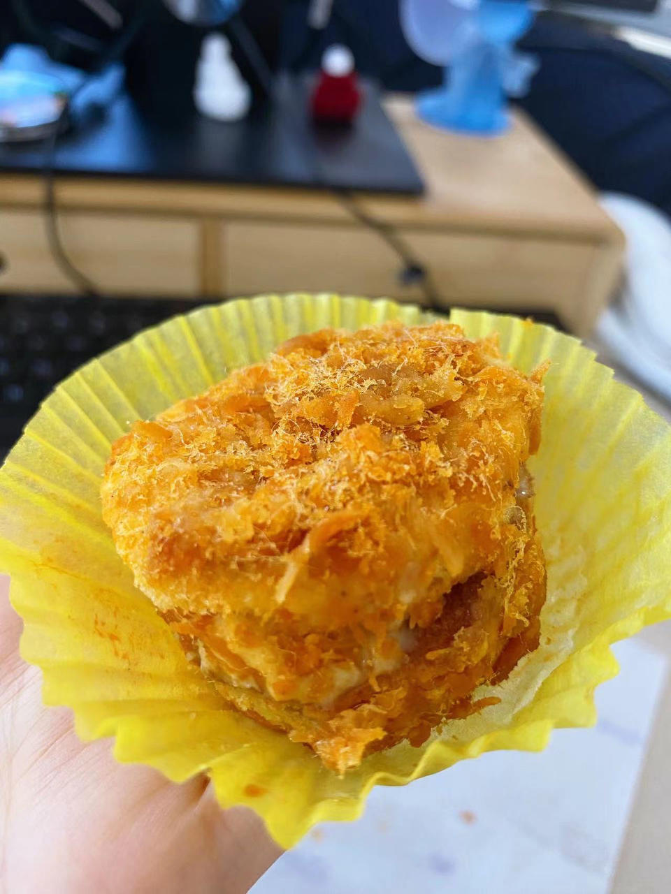 朋友都说比鲍师傅好吃的海苔肉松小贝