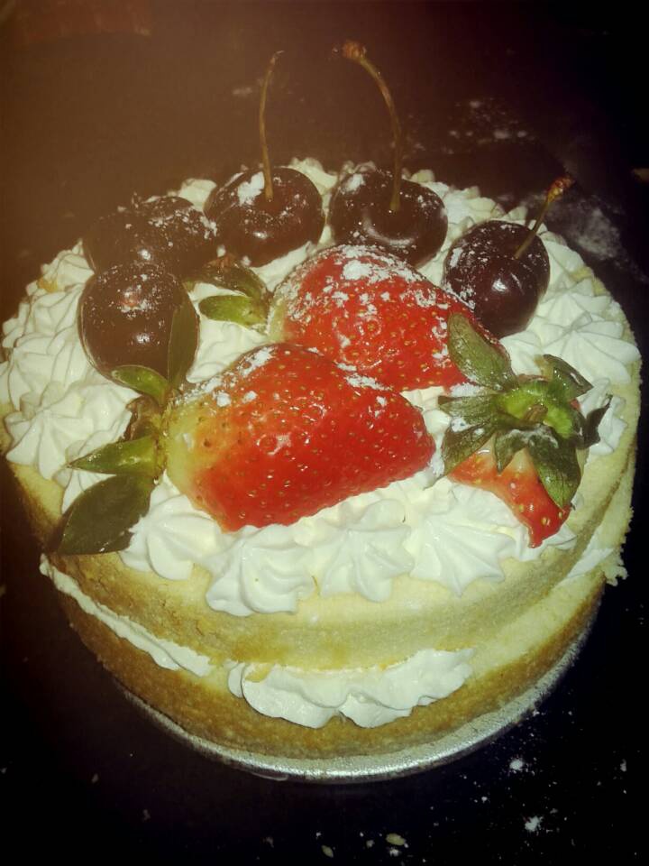 圣诞呆萌裸蛋糕