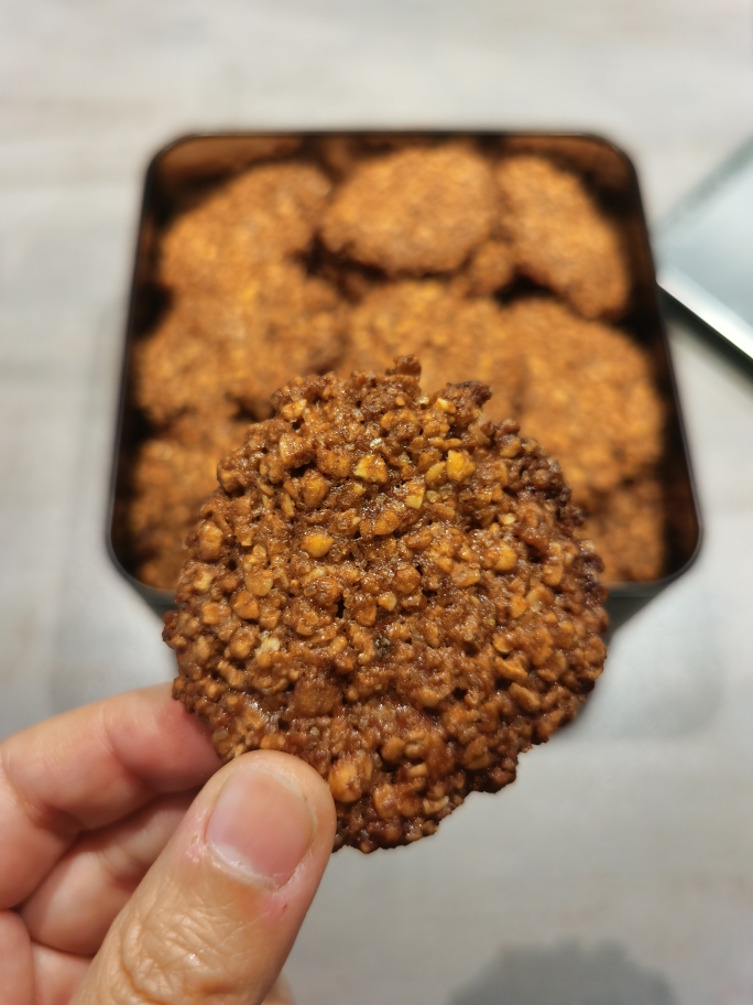 瑞典特色燕麦饼干（巧克力口味），只需豁楞豁楞的做法