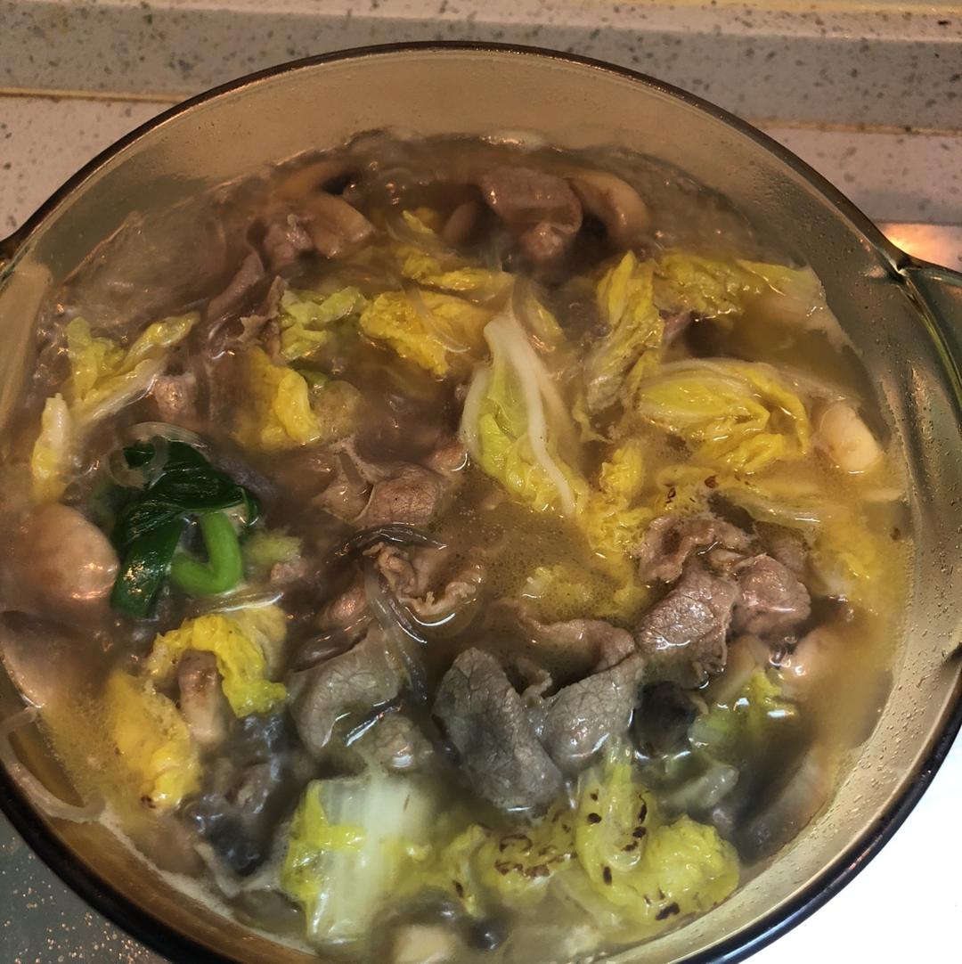 肥牛白菜汤