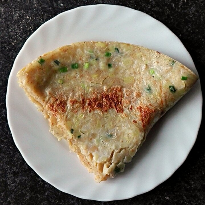 洋葱鸡蛋饼