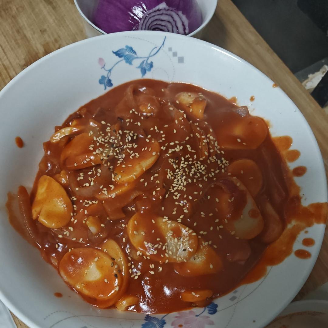 韩式辣炒年糕