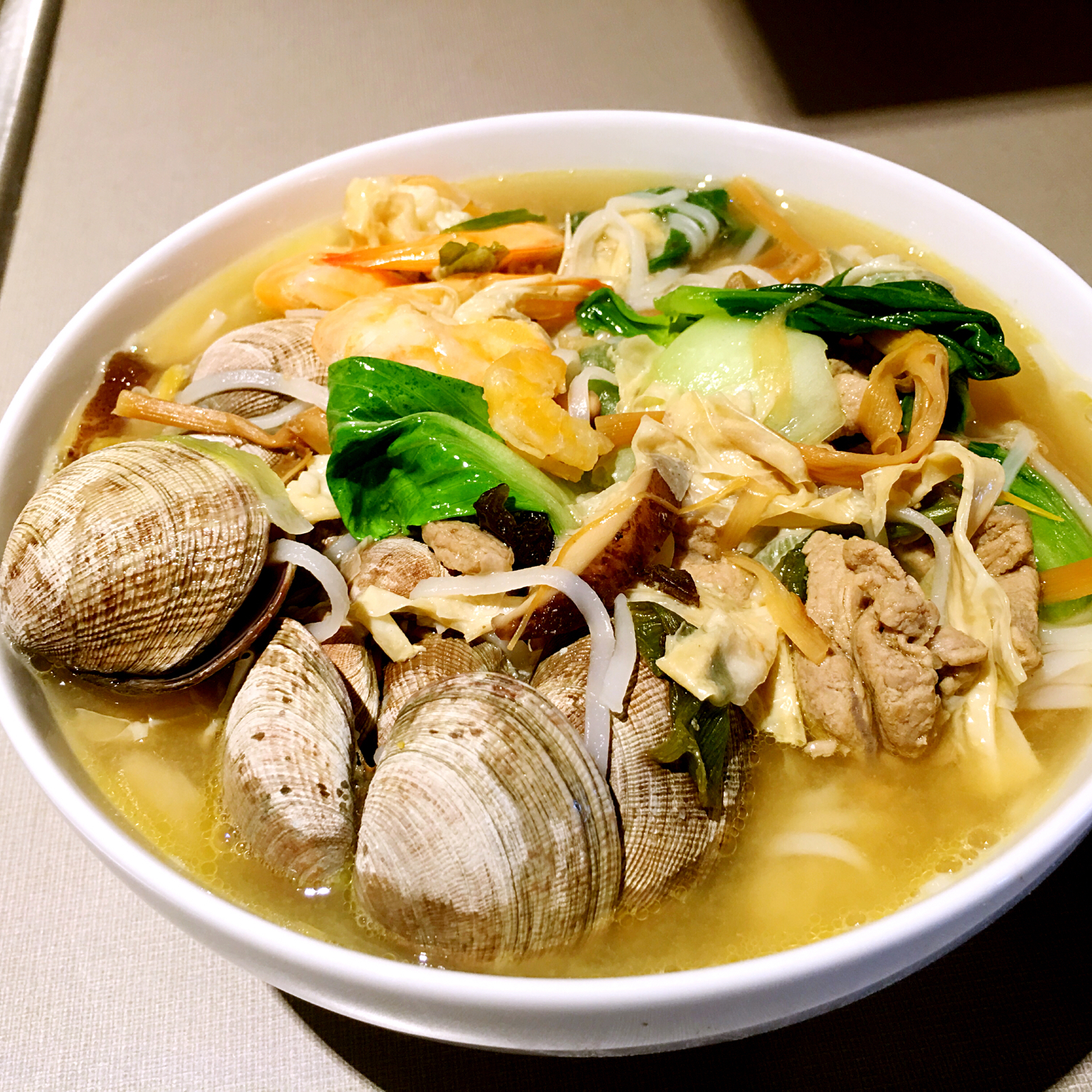 甜面酱-1做的姜汤面