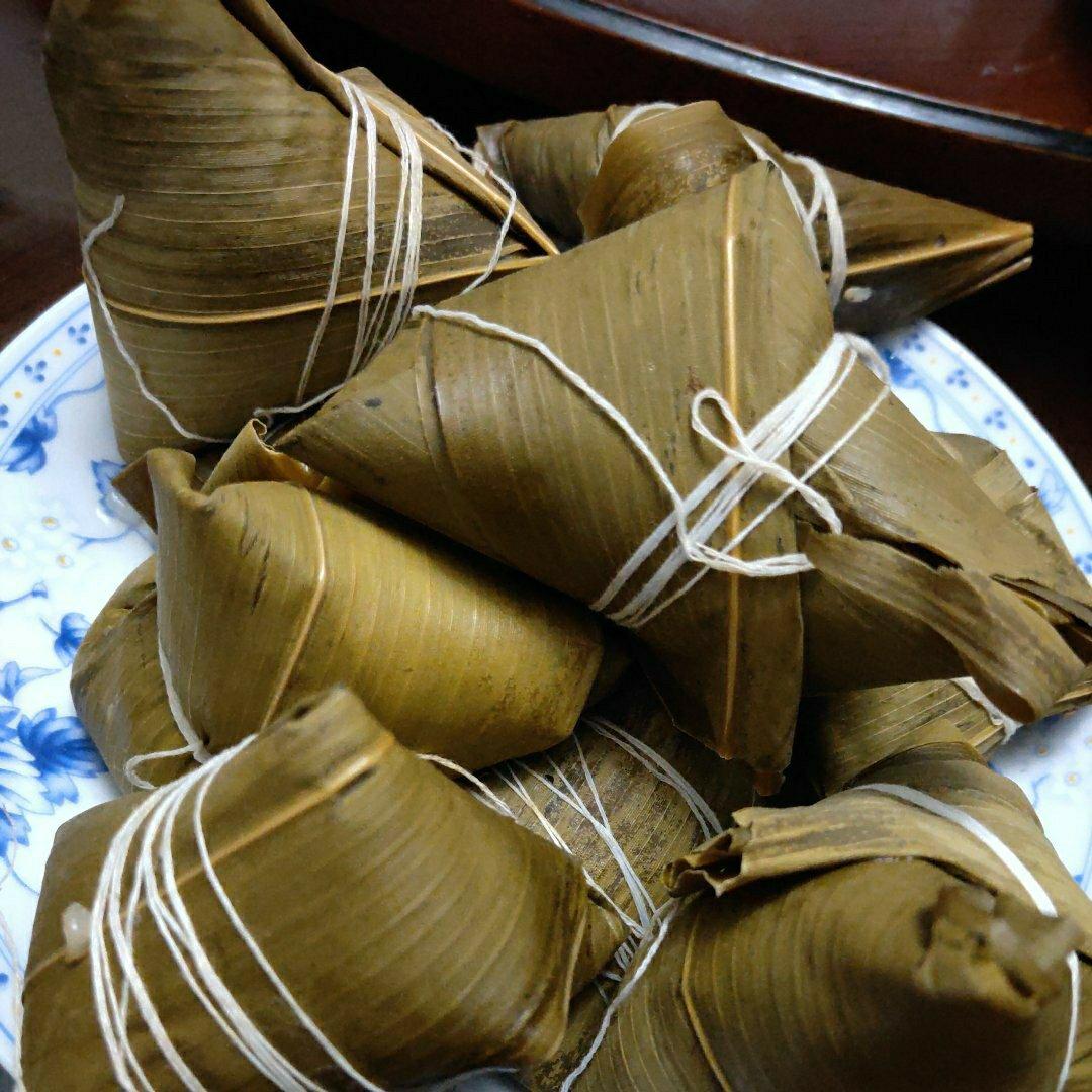 鲜肉粽子&红枣粽子（牛角包法&四角包法）