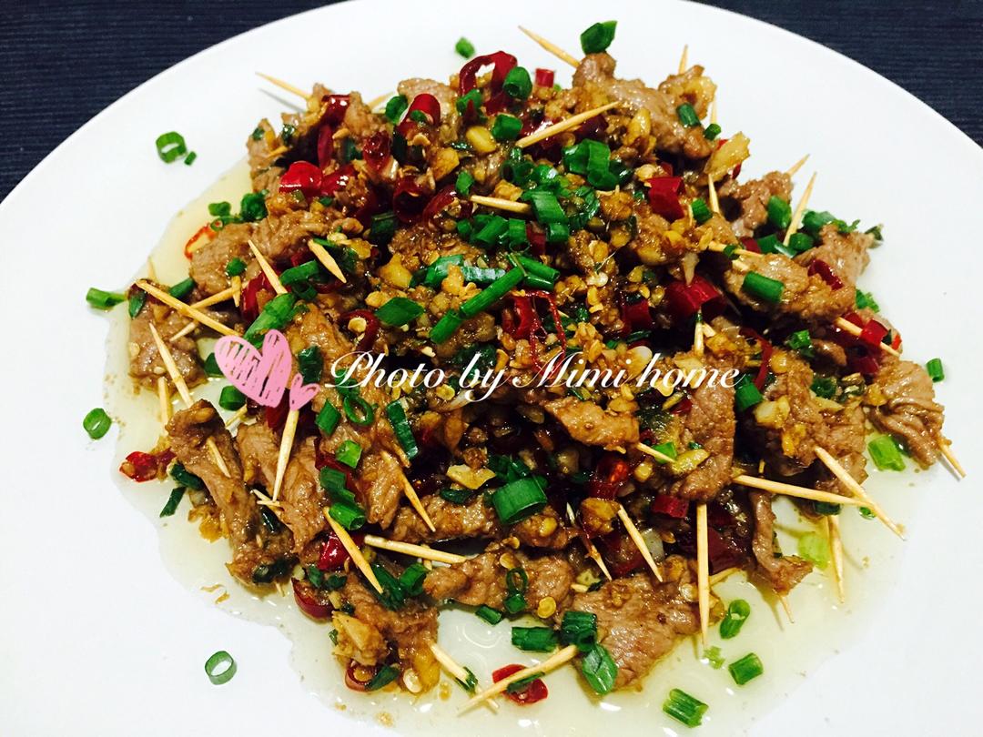牙签牛肉 道地湖南味