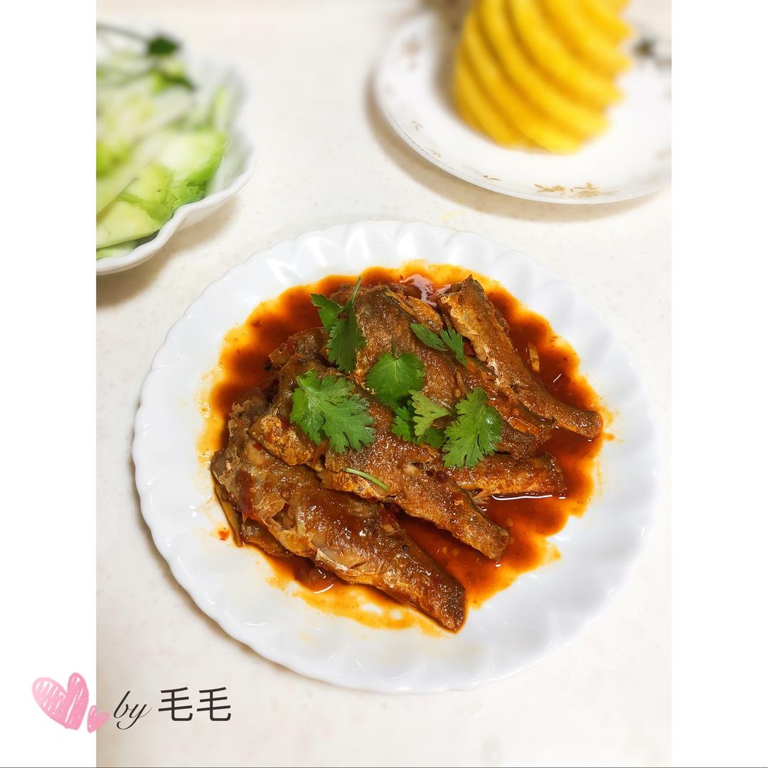 红烧小黄花鱼