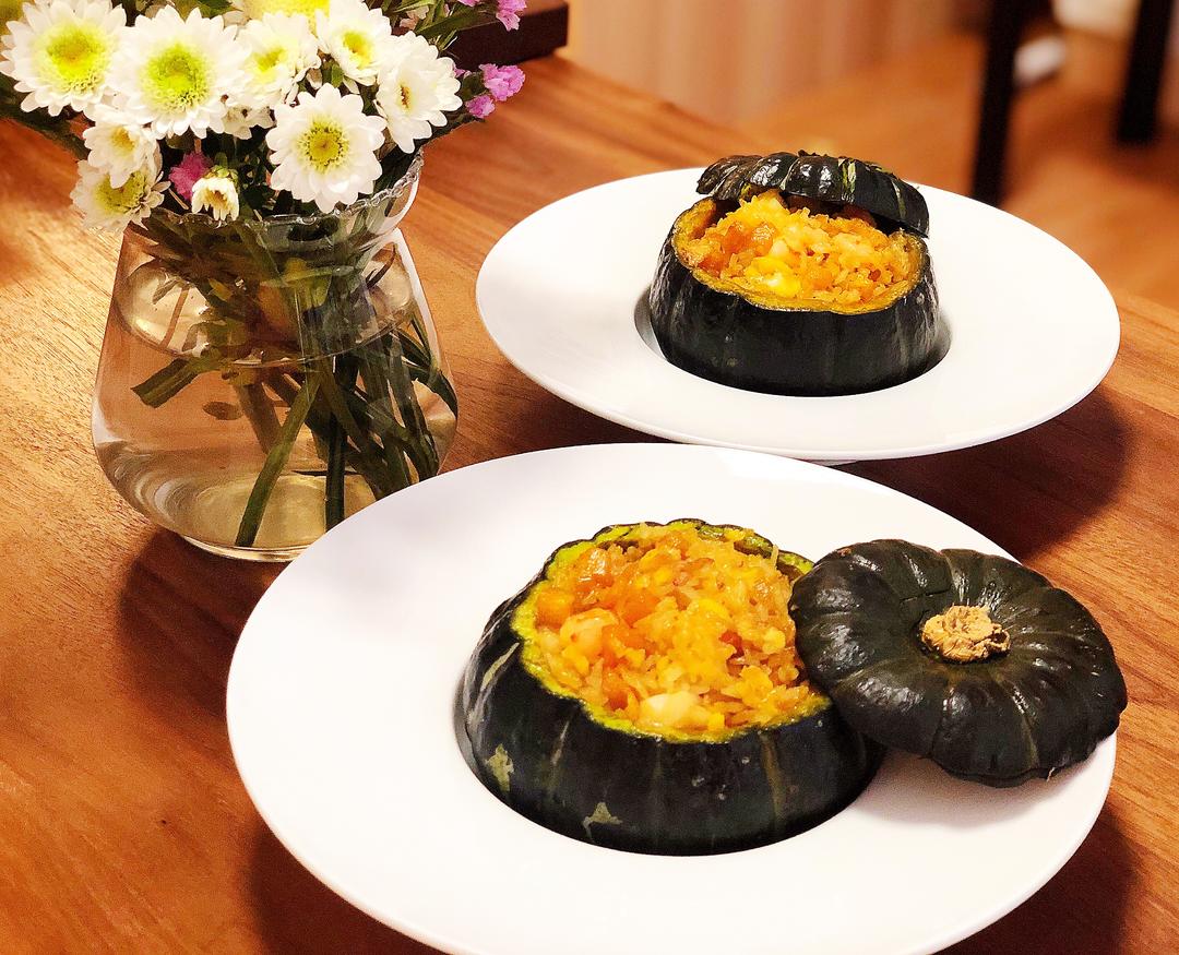 米其林一星的南瓜炒饭的做法