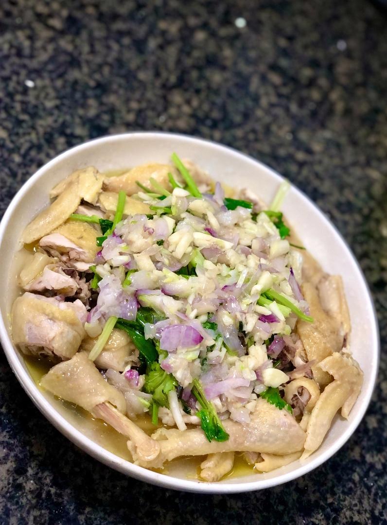 葱油鸡（详细版.吃了忘不了的美味）