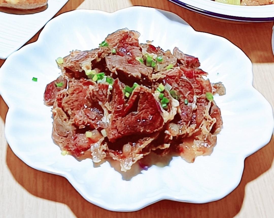 凉拌菜｜香菜拌酱牛肉