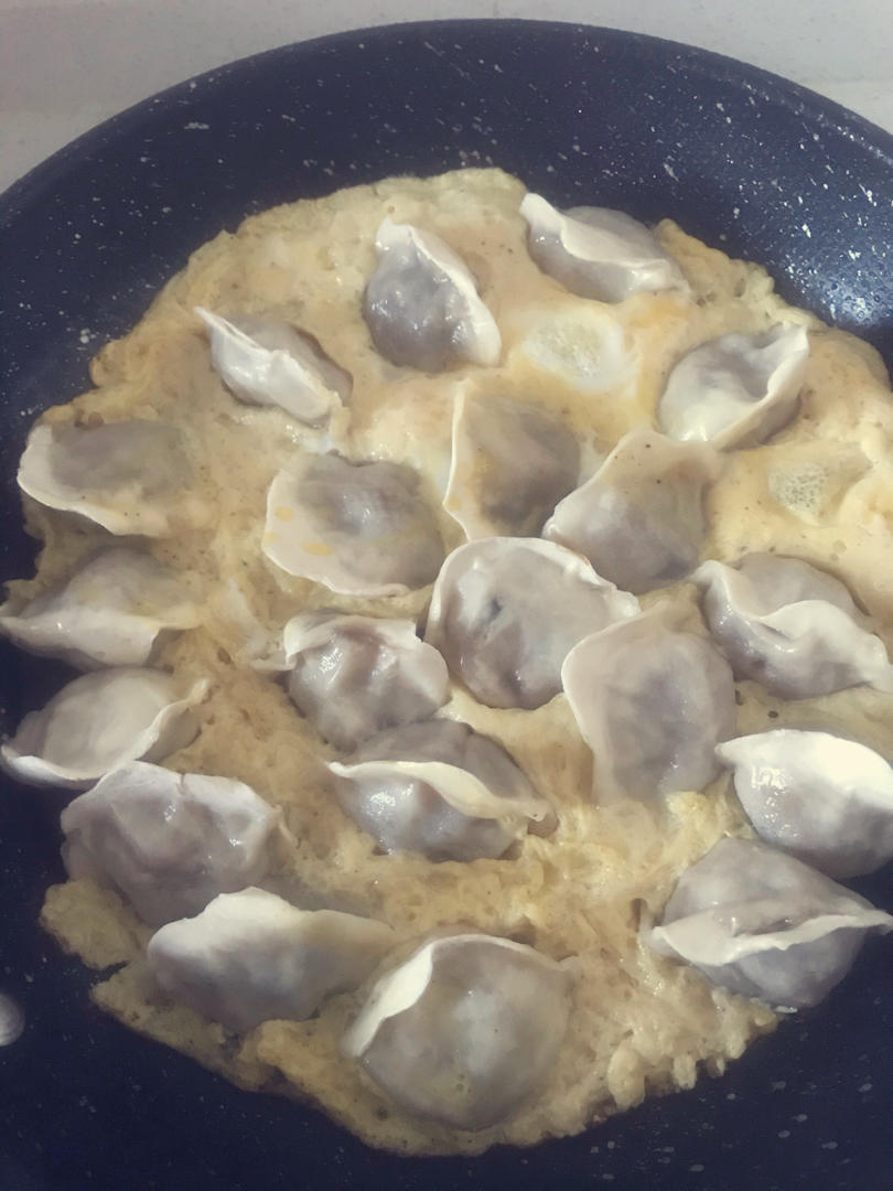 懒人快手抱蛋煎饺