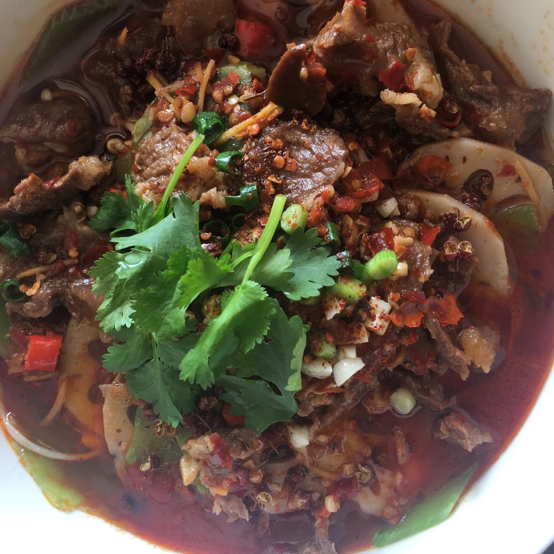 水煮牛肉