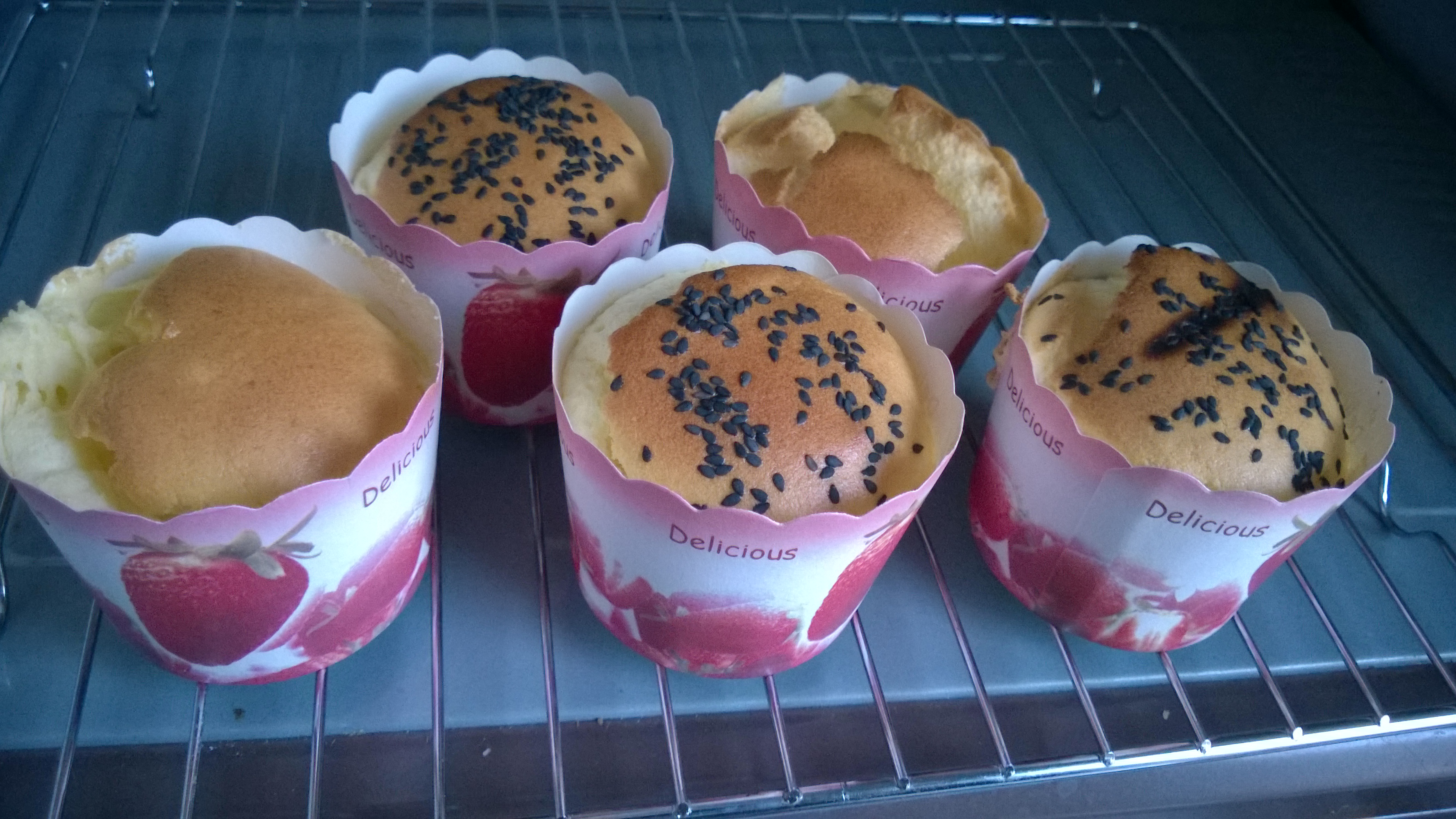 无油酸奶纸杯蛋糕