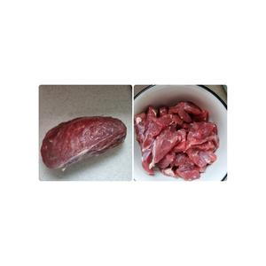 不用高压锅的土豆炖牛肉的做法 步骤1