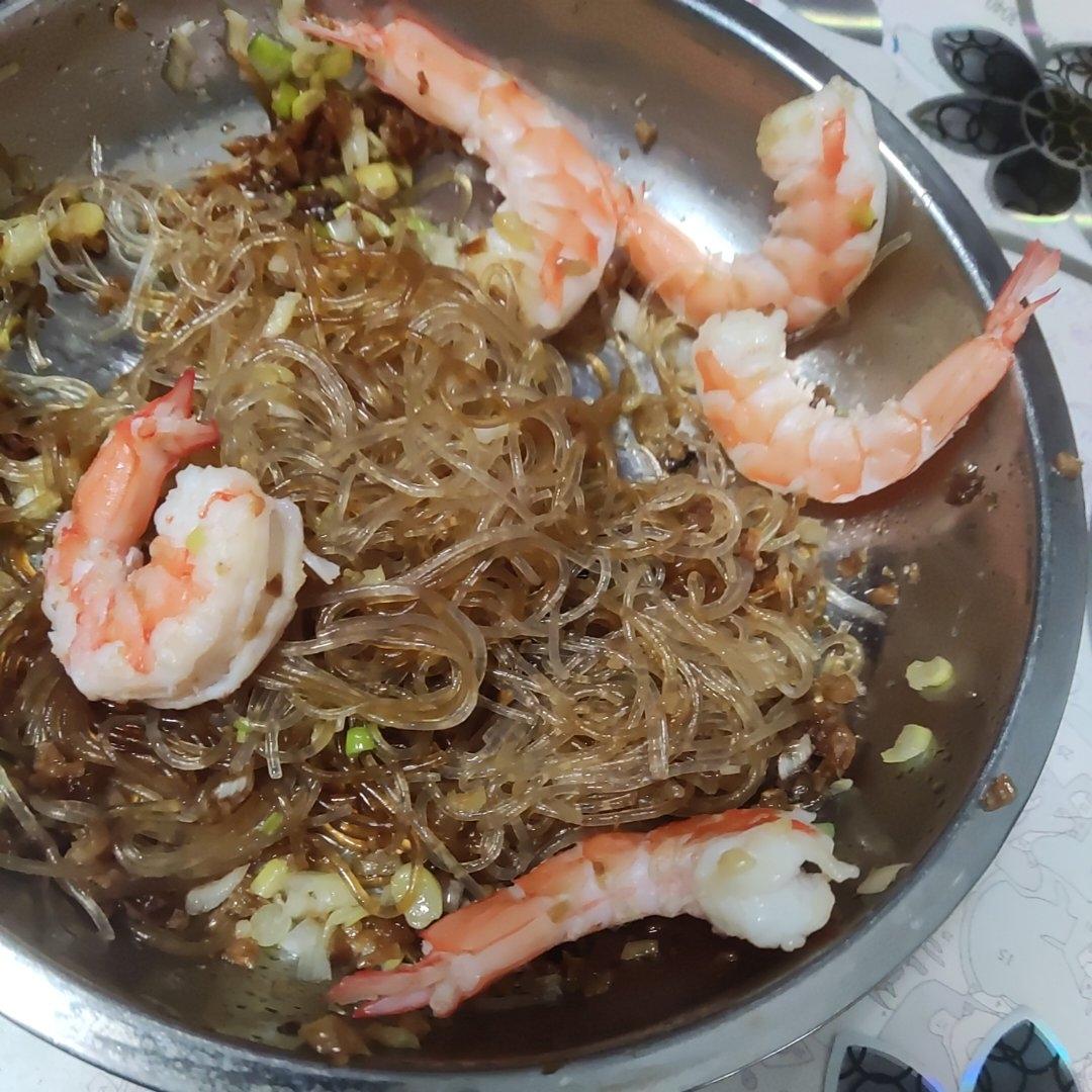 家常蒜蓉粉丝虾