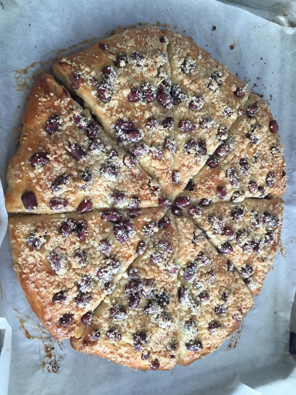 星巴克红豆松饼