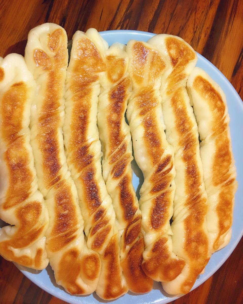 一定要做！—煎卷子【生煎花卷】