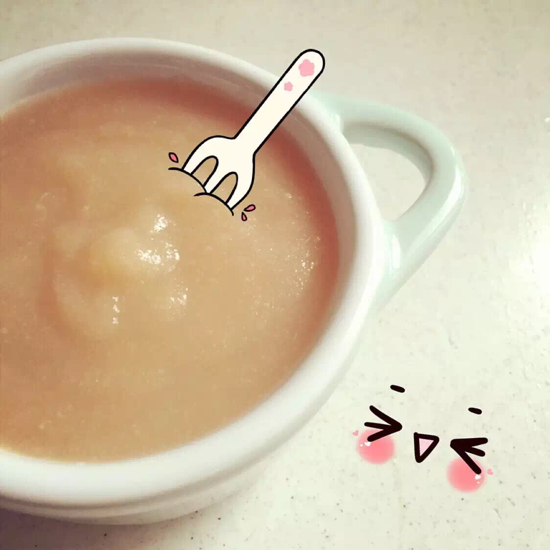 【6-7个月辅食】雪梨莲藕糊