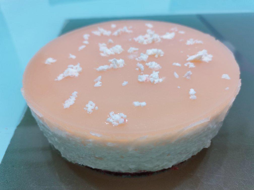 🌿🍑🍰水蜜桃酸奶蛋糕（慕斯）