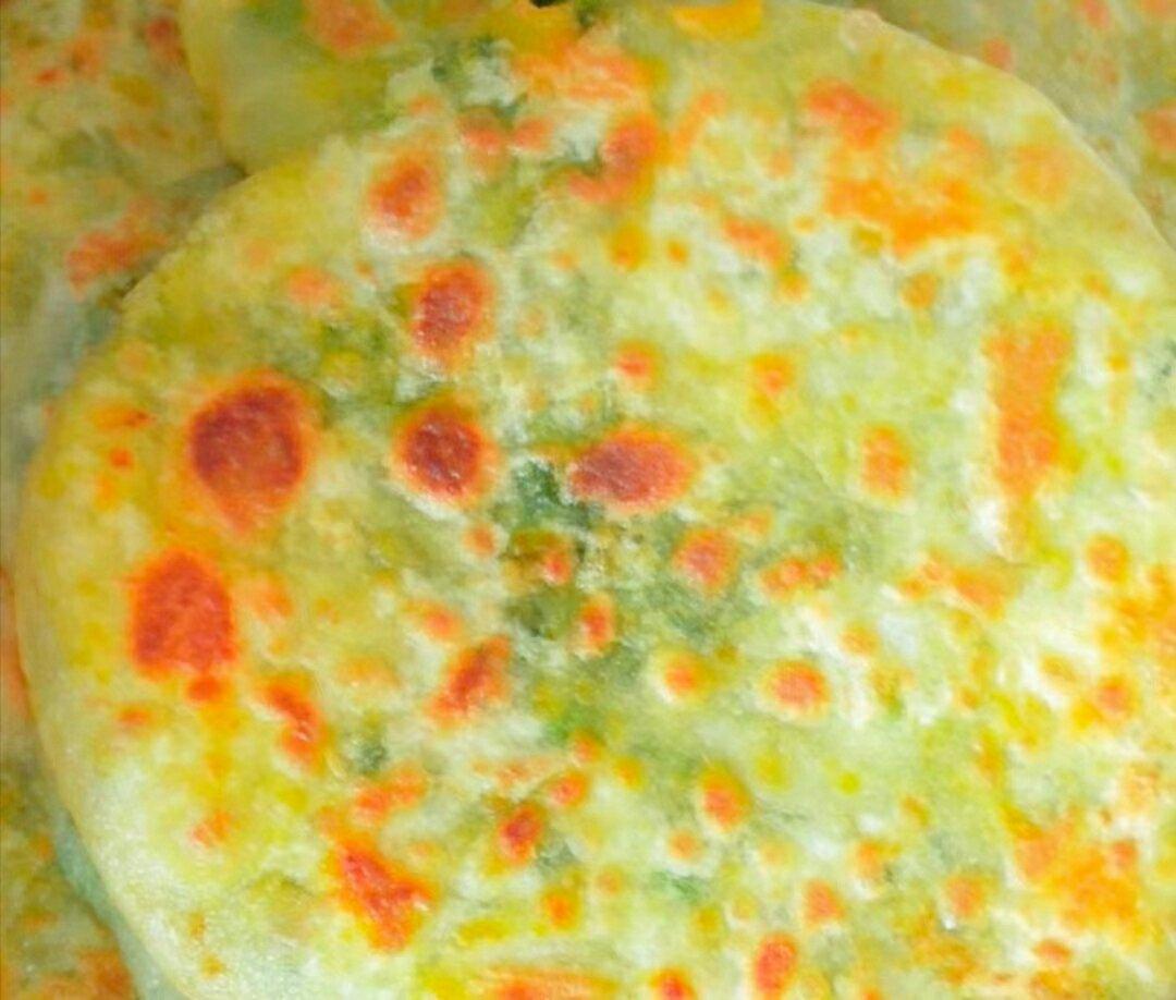 韭菜（香菜）发面烙盒子（馅饼）