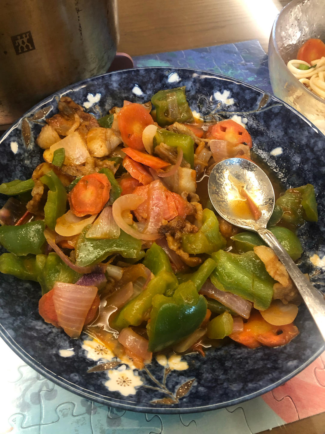 过油肉/新疆拉条子/新疆拌面/过油肉拌面（附过油肉炒制方法）