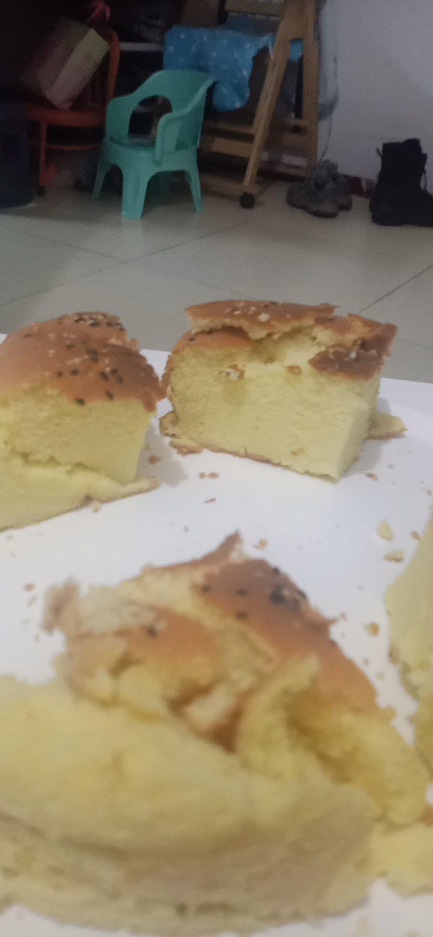 超好记八寸戚风蛋糕（后蛋法）