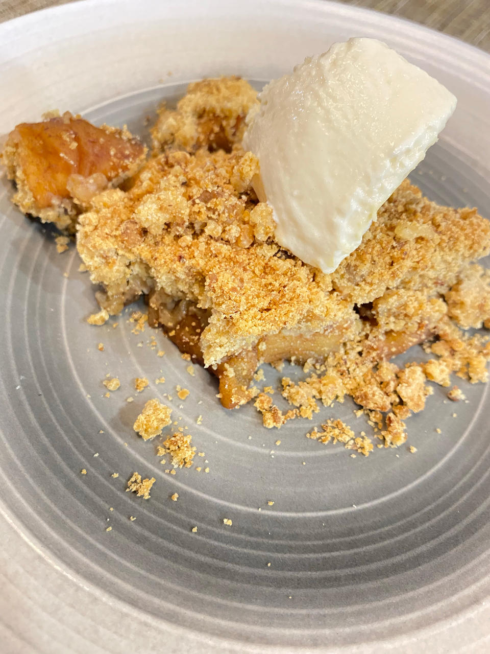 酥烤苹果 Apple Crumble