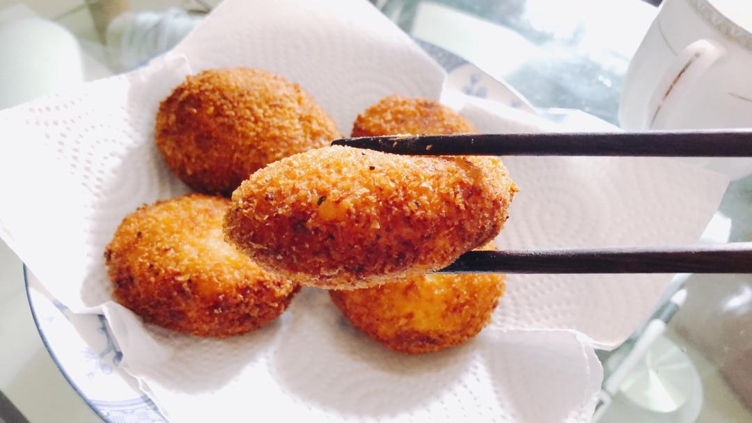 蟹肉土豆可乐饼