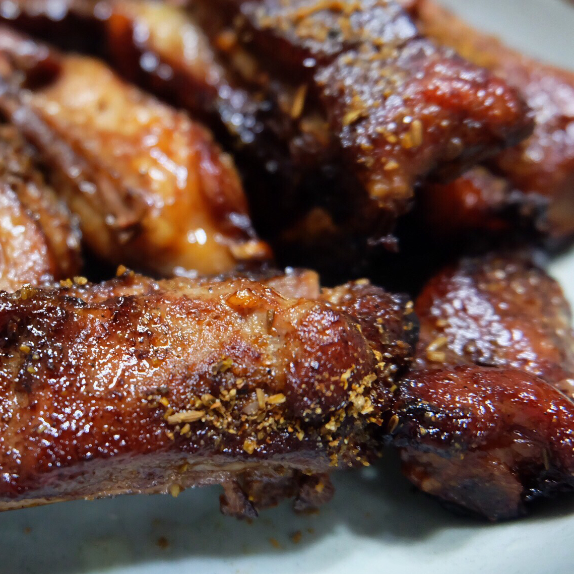 烤排骨 Roast Pork Ribs -yanyanfoodtube