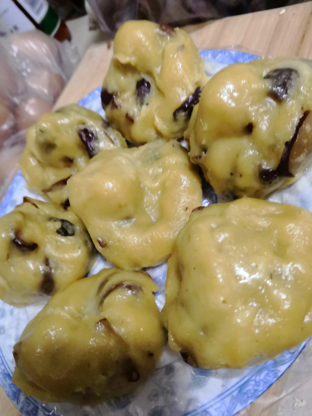 奶香糯米窝窝头
